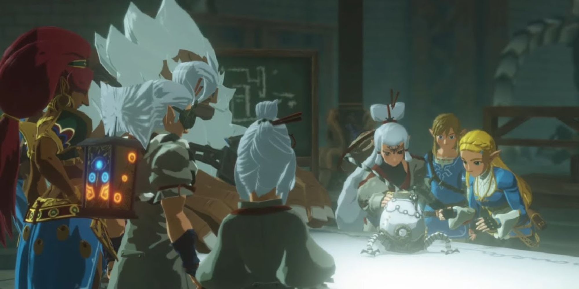 age of calamity purah and zelda fixing terakko