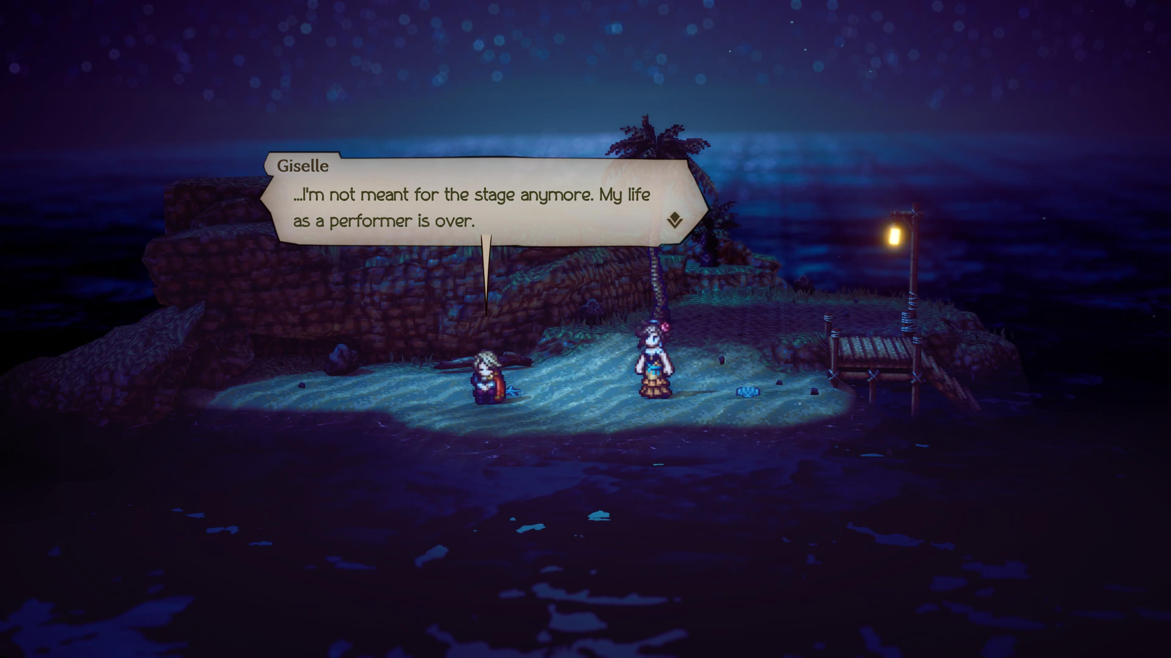 Agnea Octopath Traveler 2 Giselle Doubtful