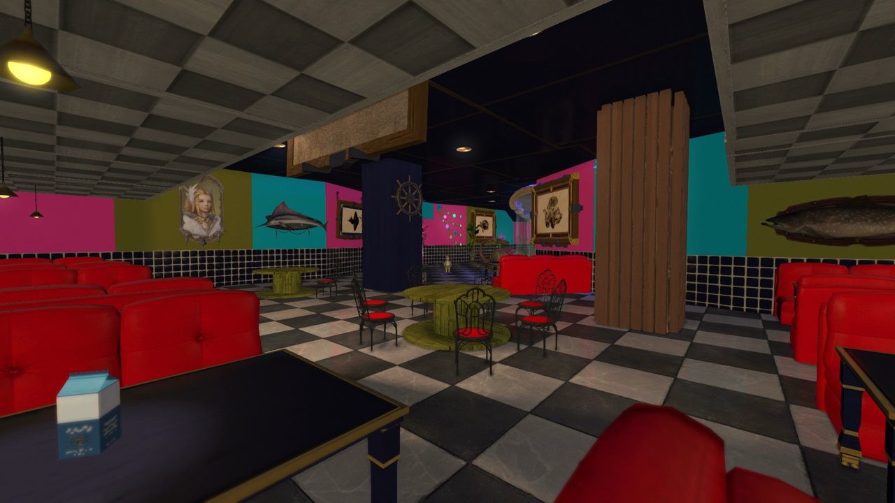 An in-progress pop up version of Karen's Diner for FishFest.