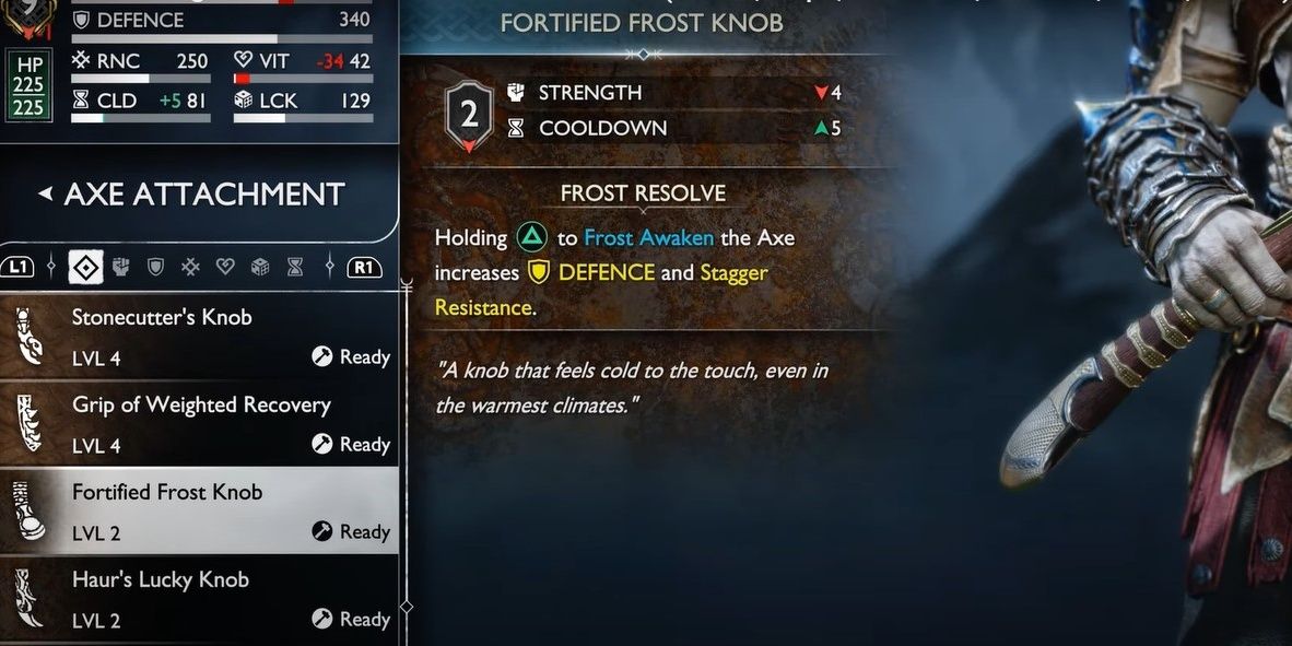 Attachments - Fortified Frost Knob