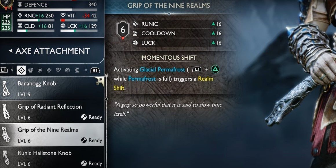 Attachments - Grip of the Nine Realms