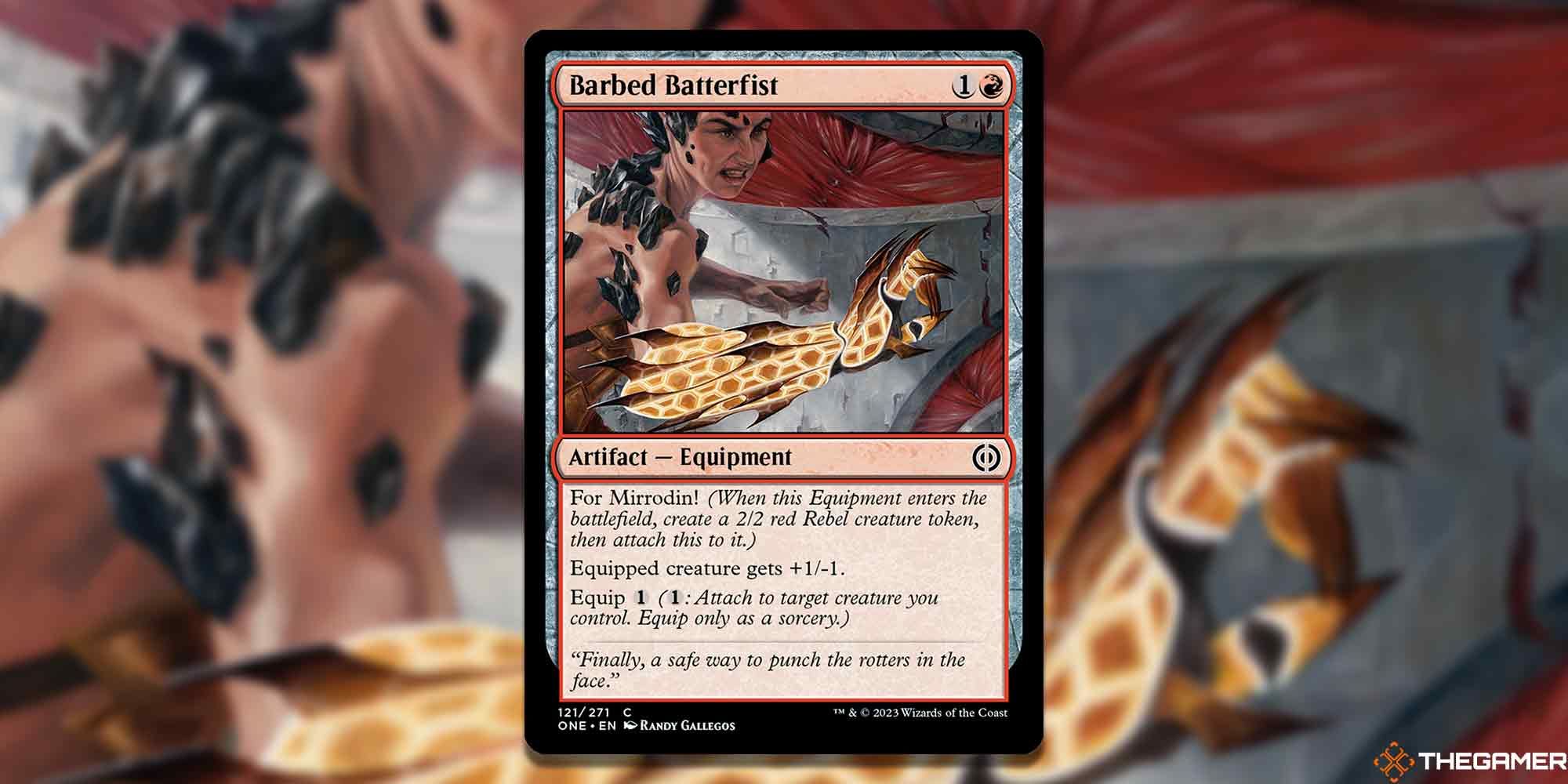 Barbed Batterfist MTG Card