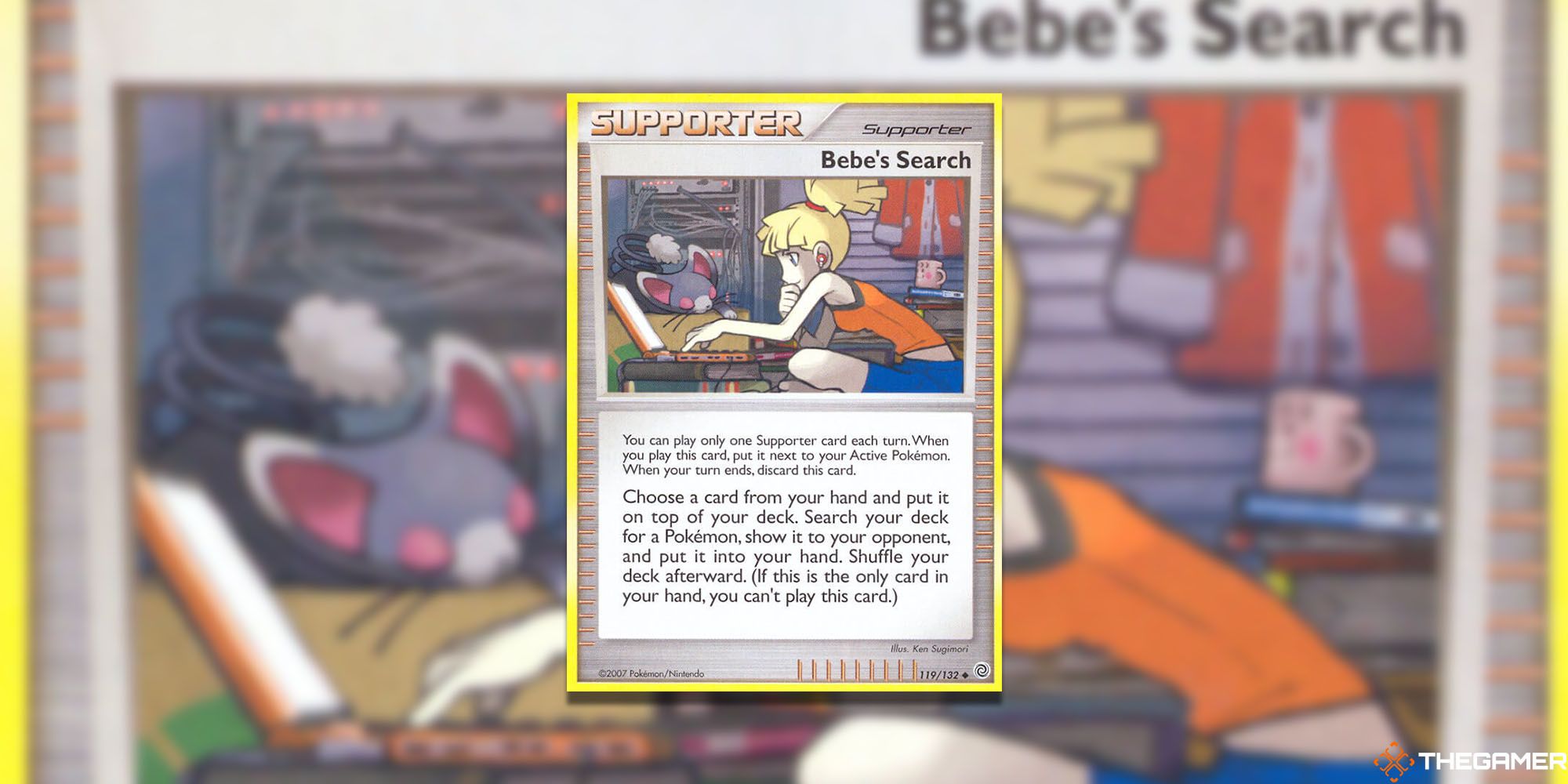 Bebe’s Search (Secret Wonders #119) Pokemon TCG Card
