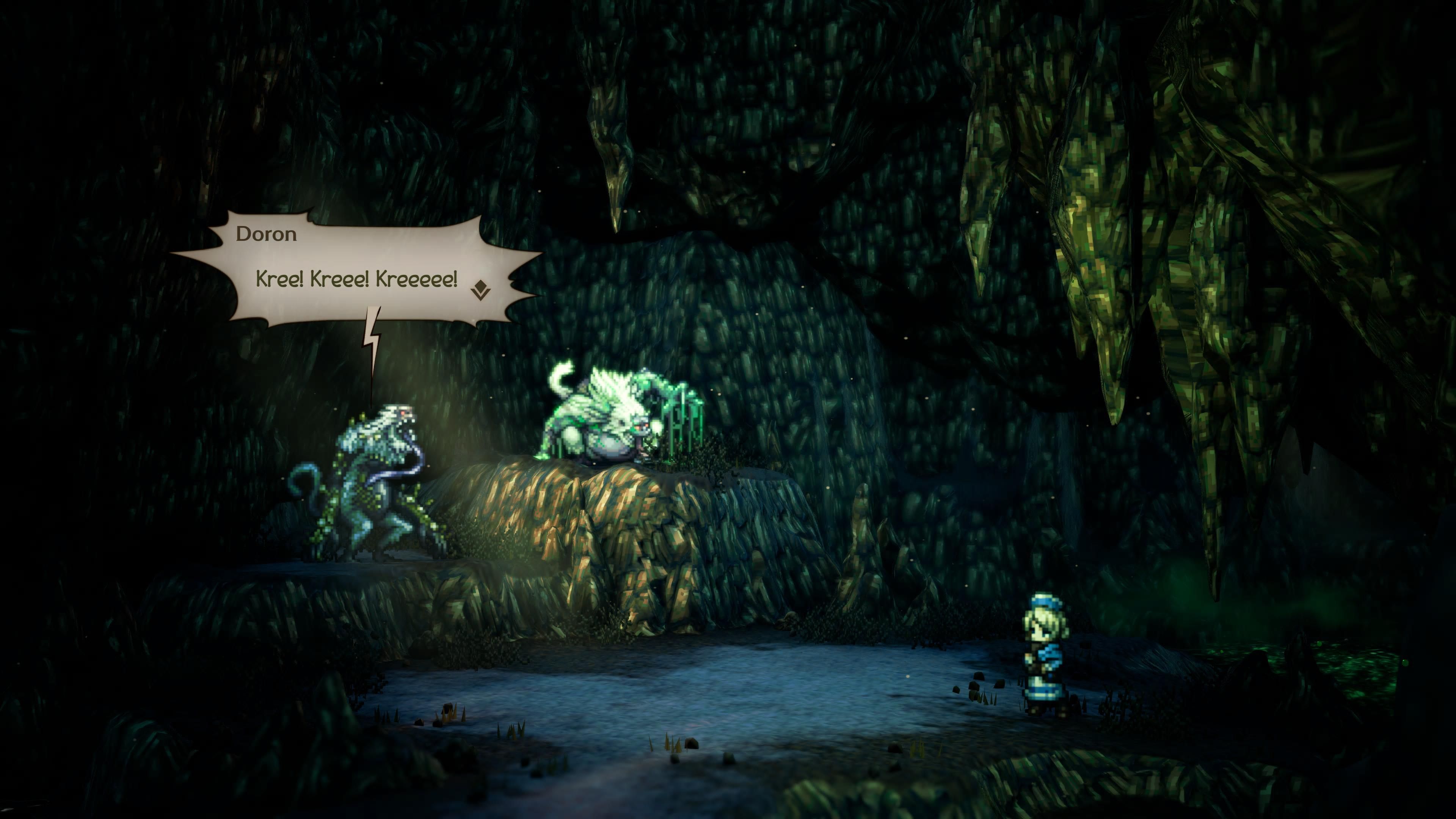 Castti Octopath Traveler 2 Doron Speaking