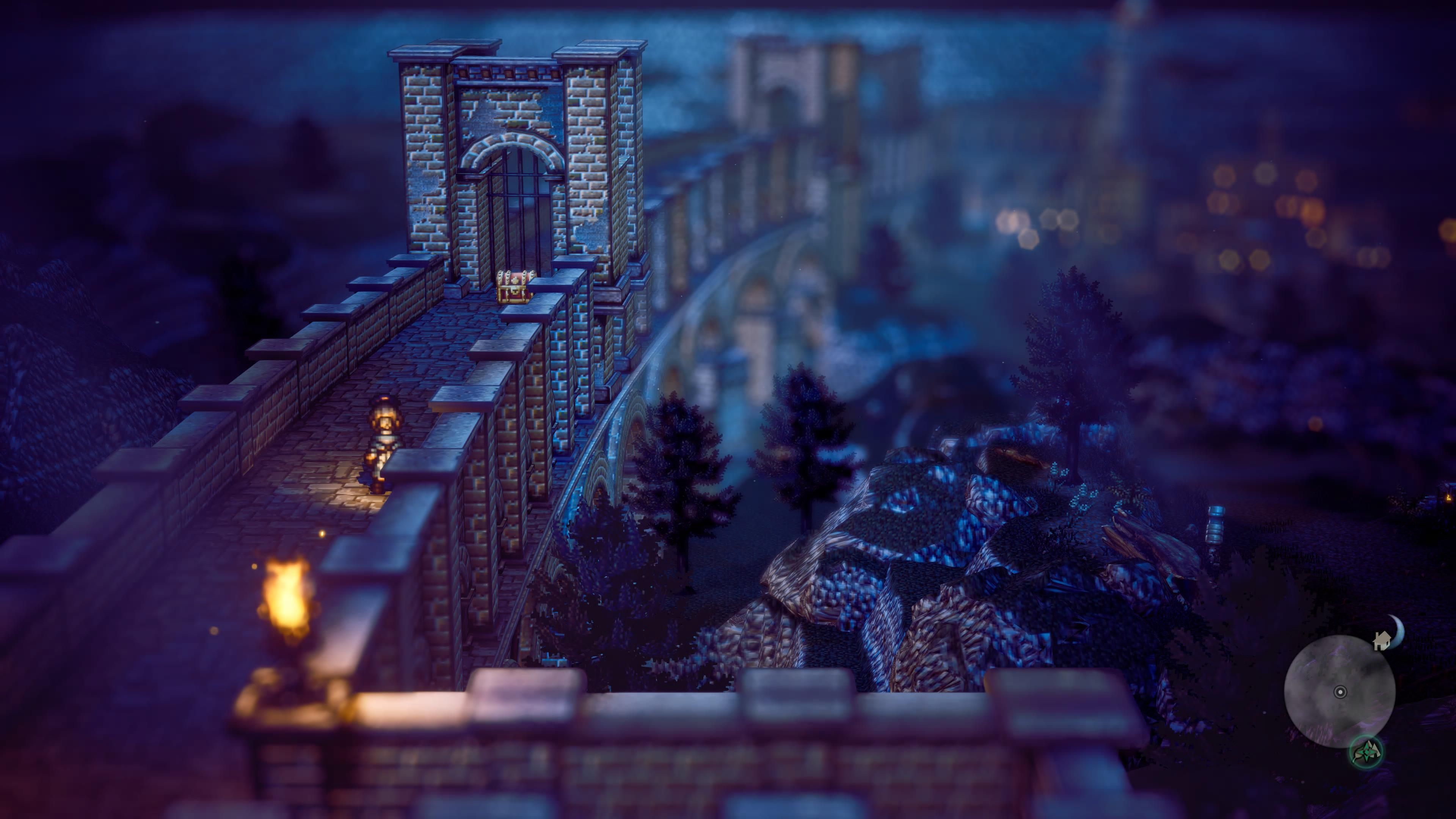 Castti Octopath Traveler 2 Heading Toward Water Source