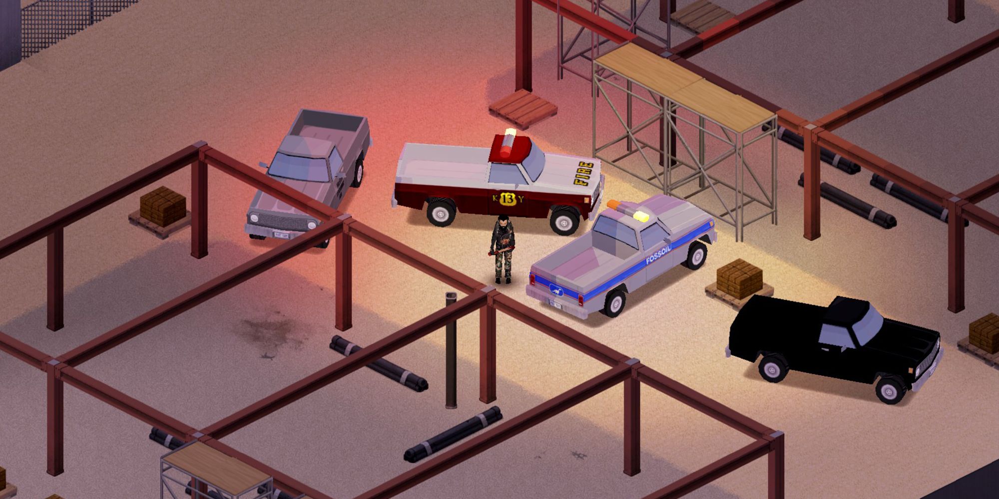 Project Zomboid 4 variants of Chevalier D6 pickup truck