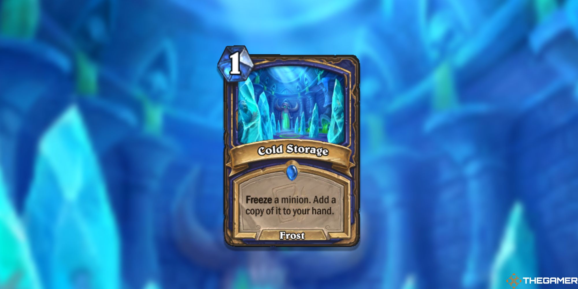 Cold Storage Hearthstone Card