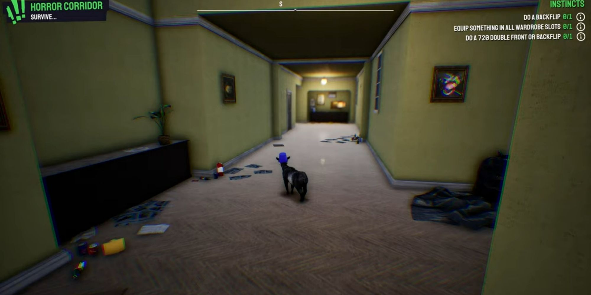 PT Referene - Pilgor Roaming Infinite Hallways In Goat Simulator 3