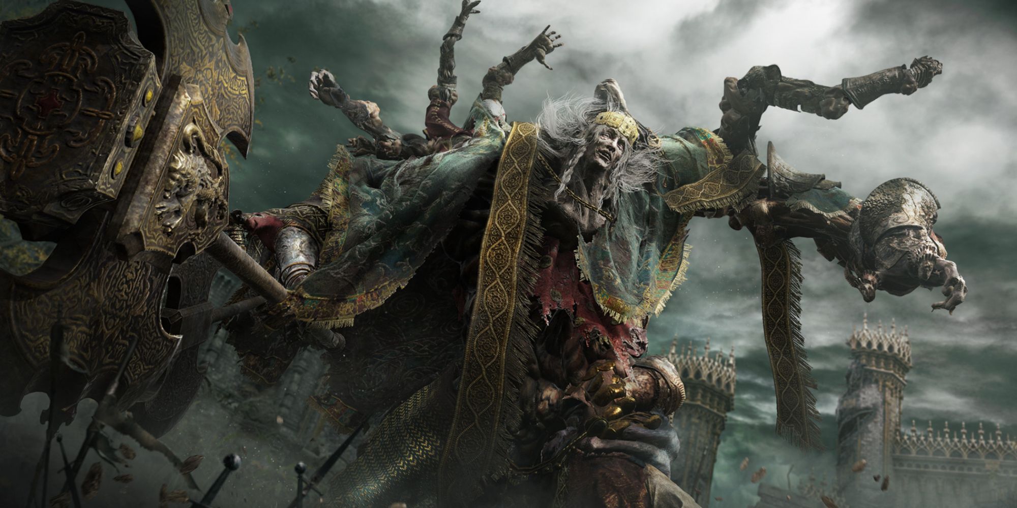 official image of demigod boss godrick the grafted
