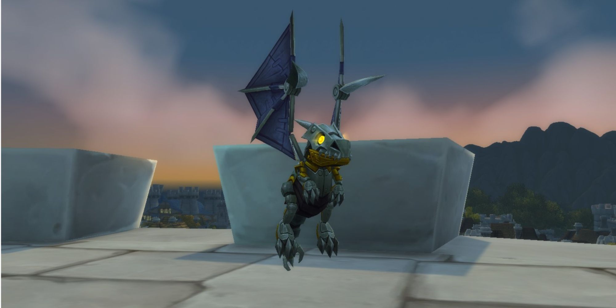 World Of Warcraft Dragonflght Arcantus Timeless Mechanical Dragonling In Game Models