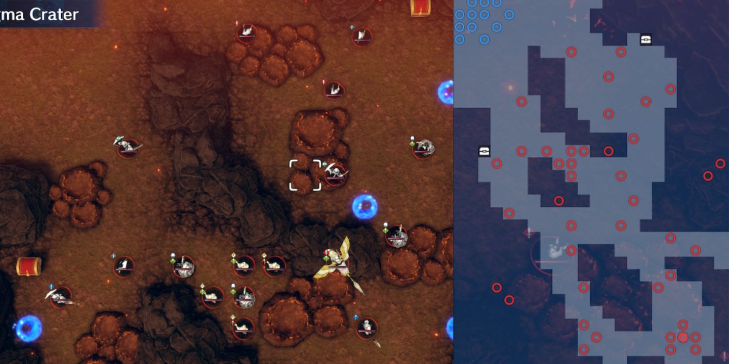 Soren's Map In Overview and In Swapping Position View