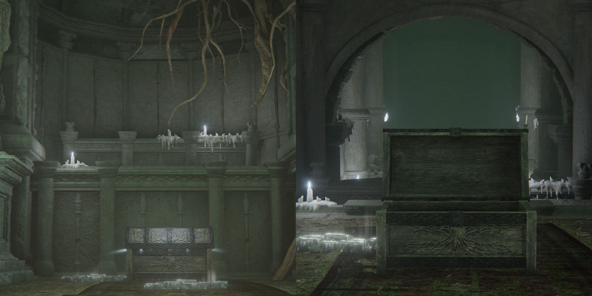 Mohg the Omen's Chest And Secret Wall Behind It