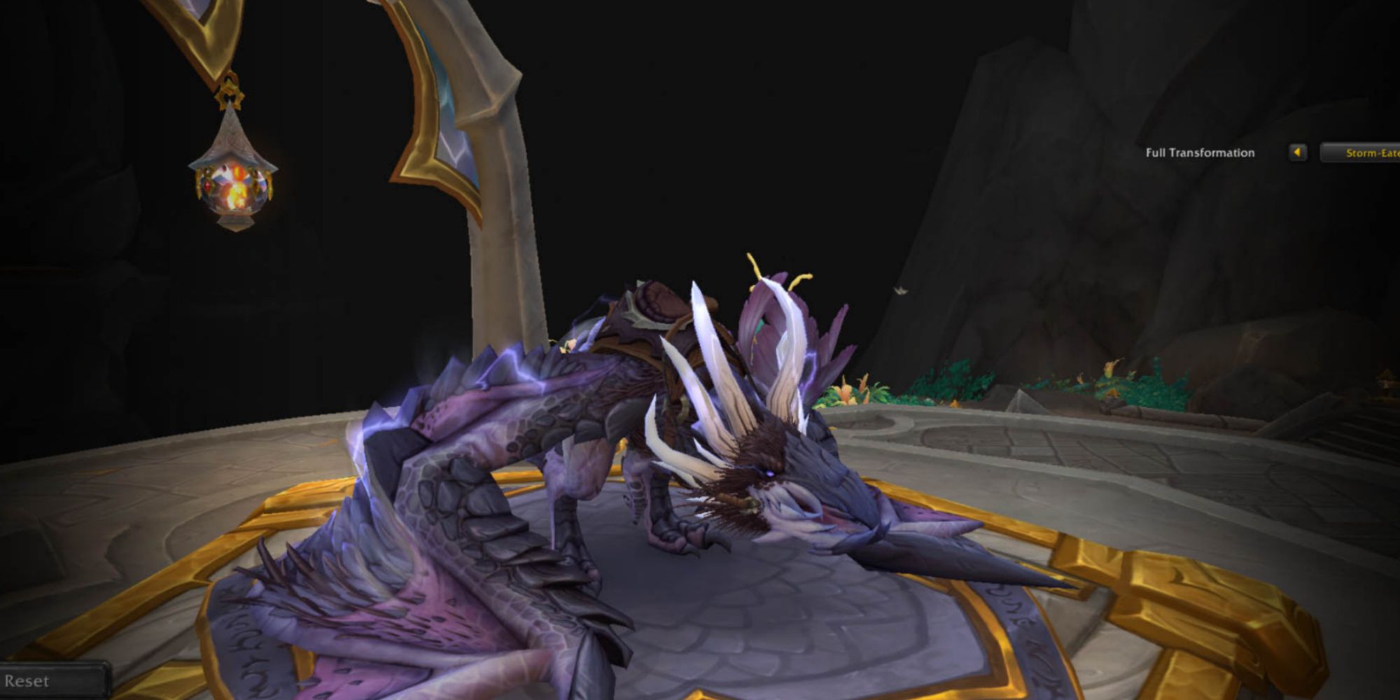 World of Warcraft drake customization to fully transform into Raszageth