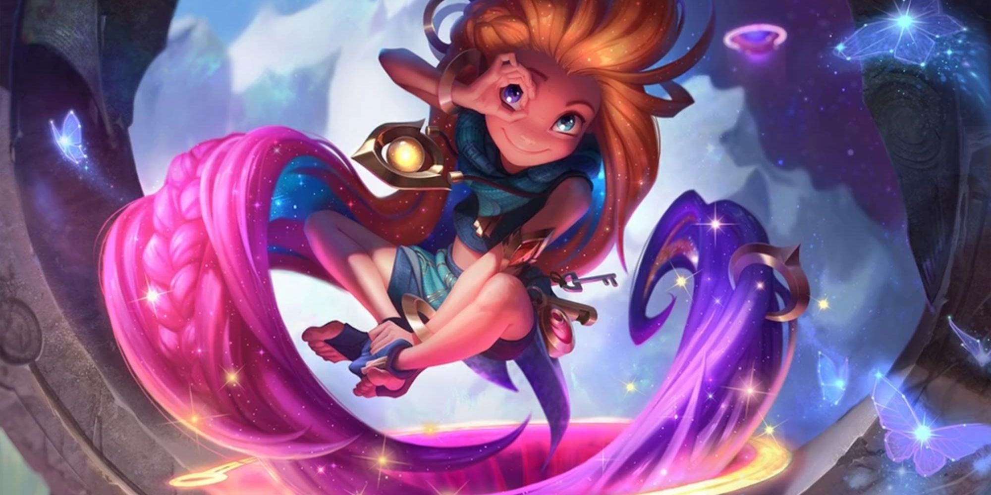 Zoe Splash Art League of Legends