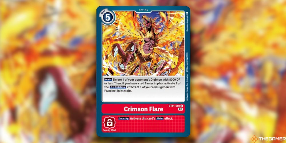 Crimson Flare BT11 Dimensional Phase