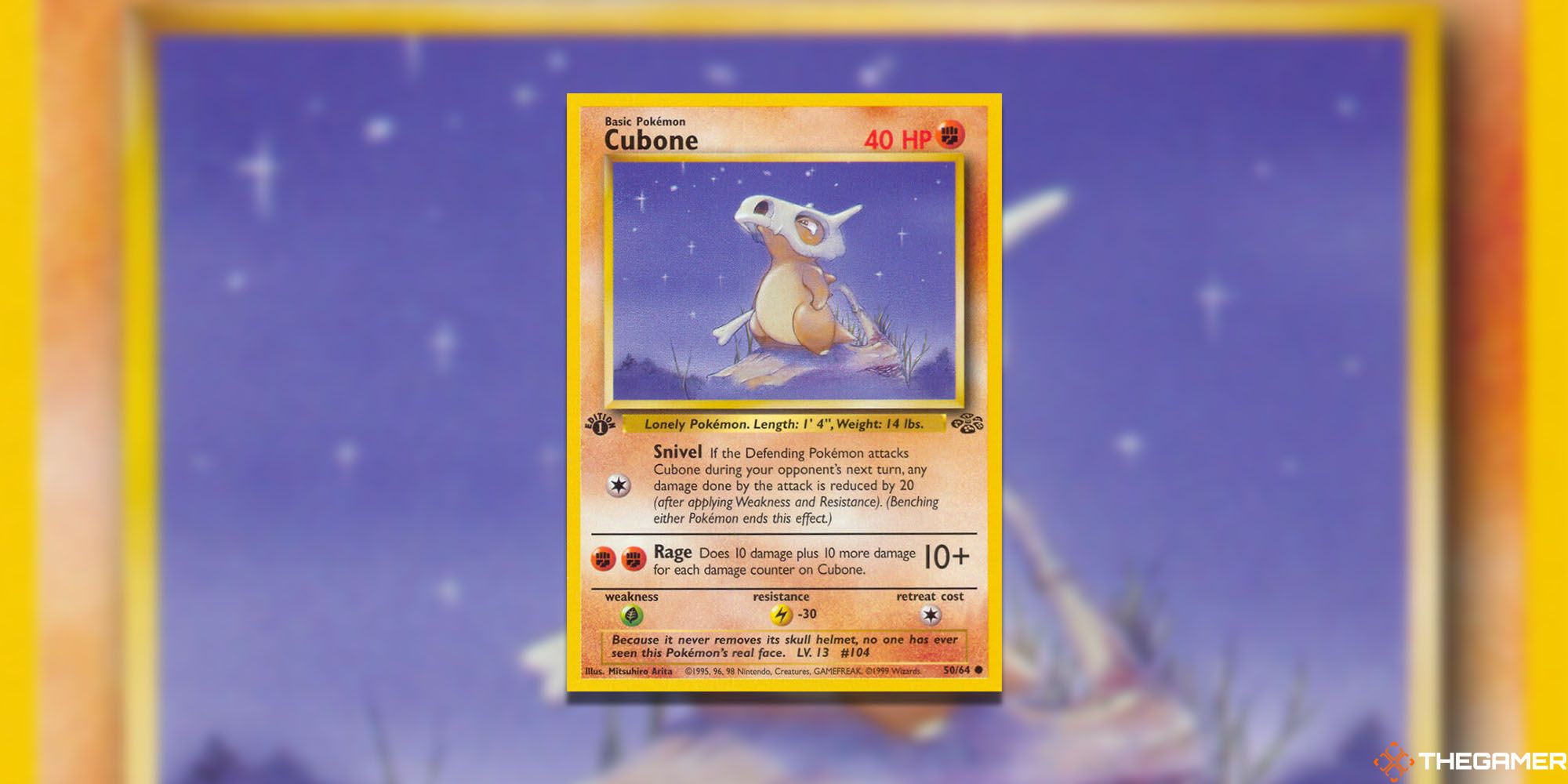 Cubone (Jungle #50) Pokemon TCG Card