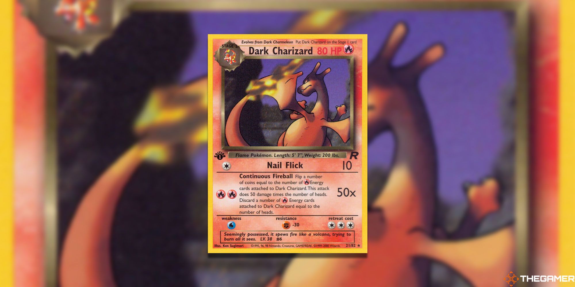 Dark Charizard (Team Rocket #21) Pokemon TCG Card