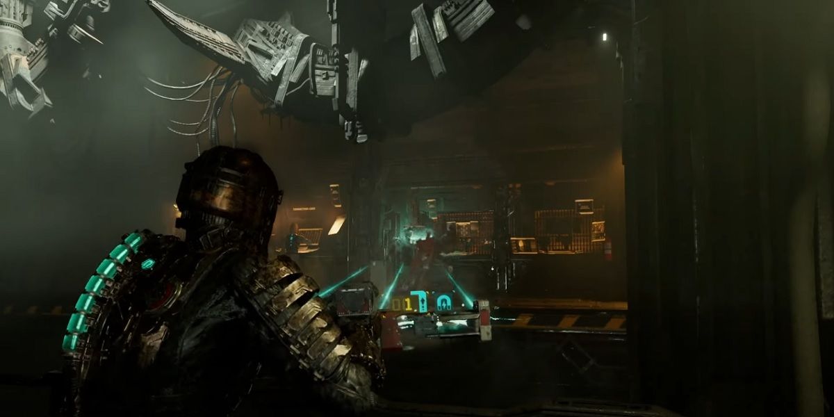 Dead Space 067 Isaac Defending Nicole
