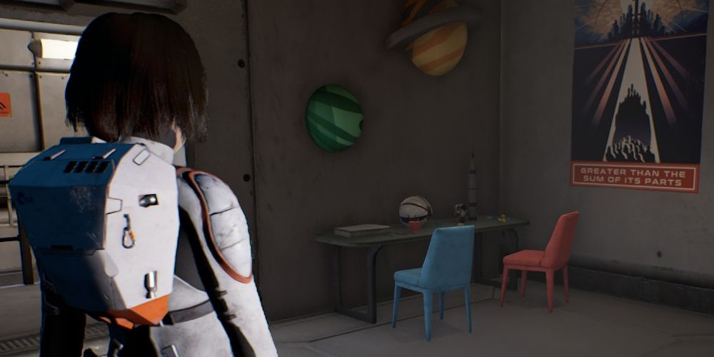 Kat finds unused children's toys on ARK Habitas