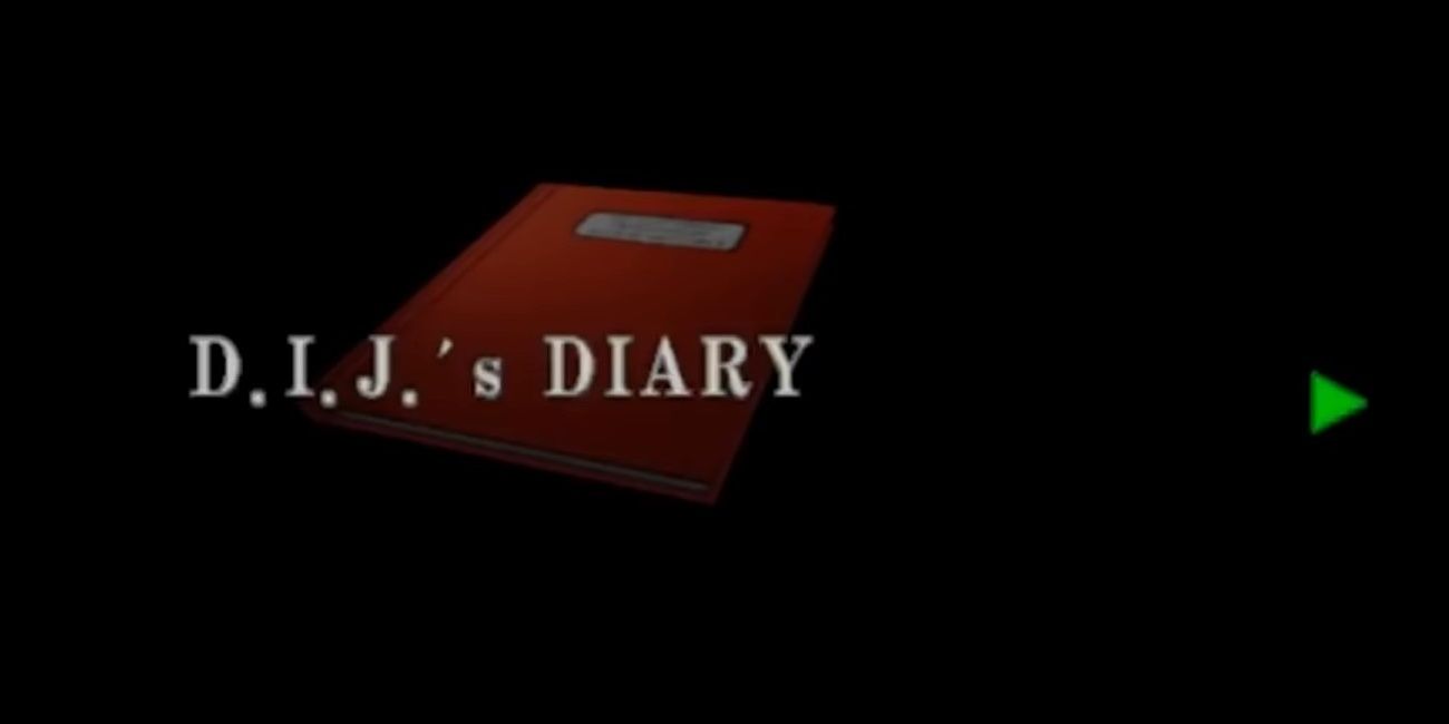 DIJ's diary found in the battle game of Resident Evil Code Veronica.