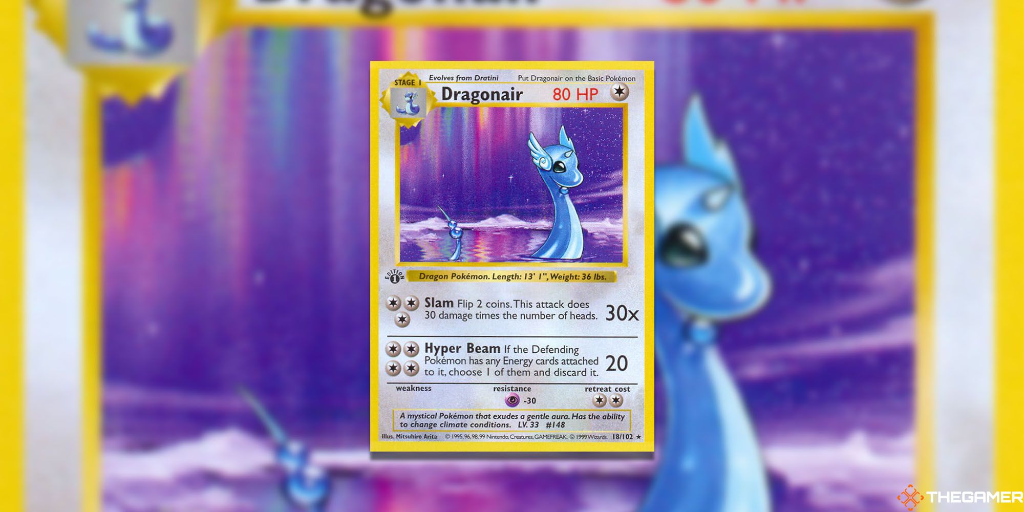 Dragonair (Base Set #18) Pokemon TCG