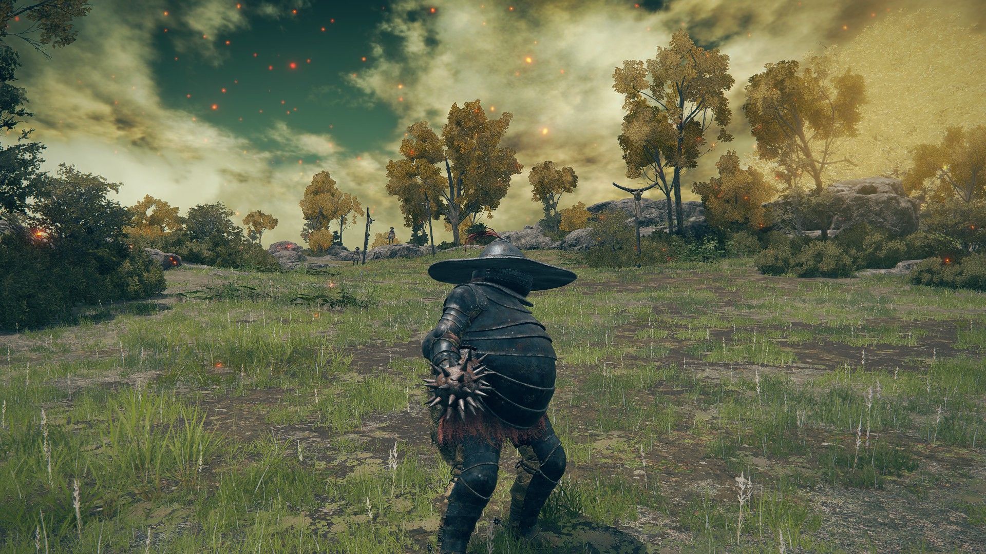 Lionel The Lionhearted With Star Fists Standing In Southern Limgrave