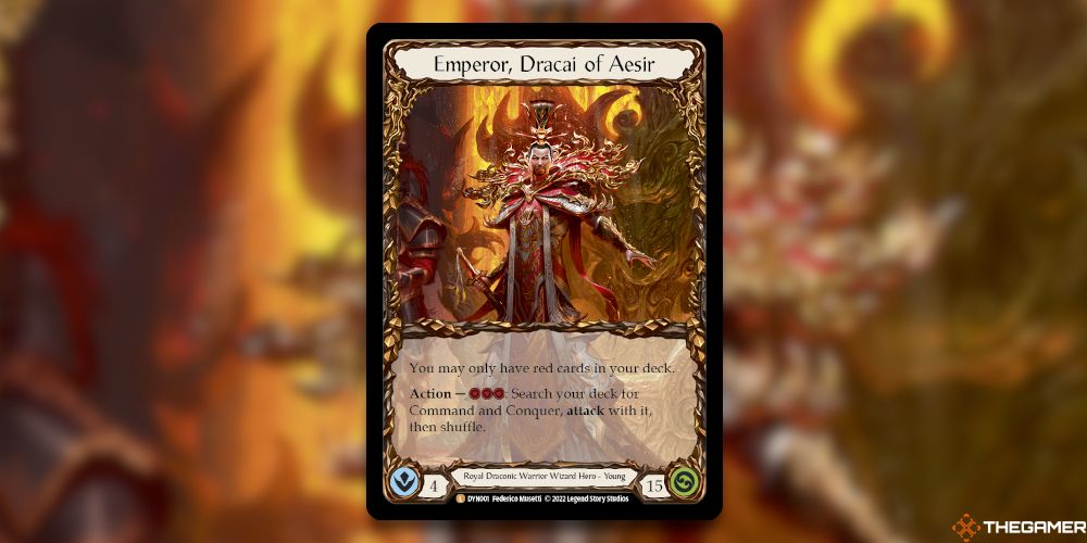 Emperor Dracai of Aesir TCG Format