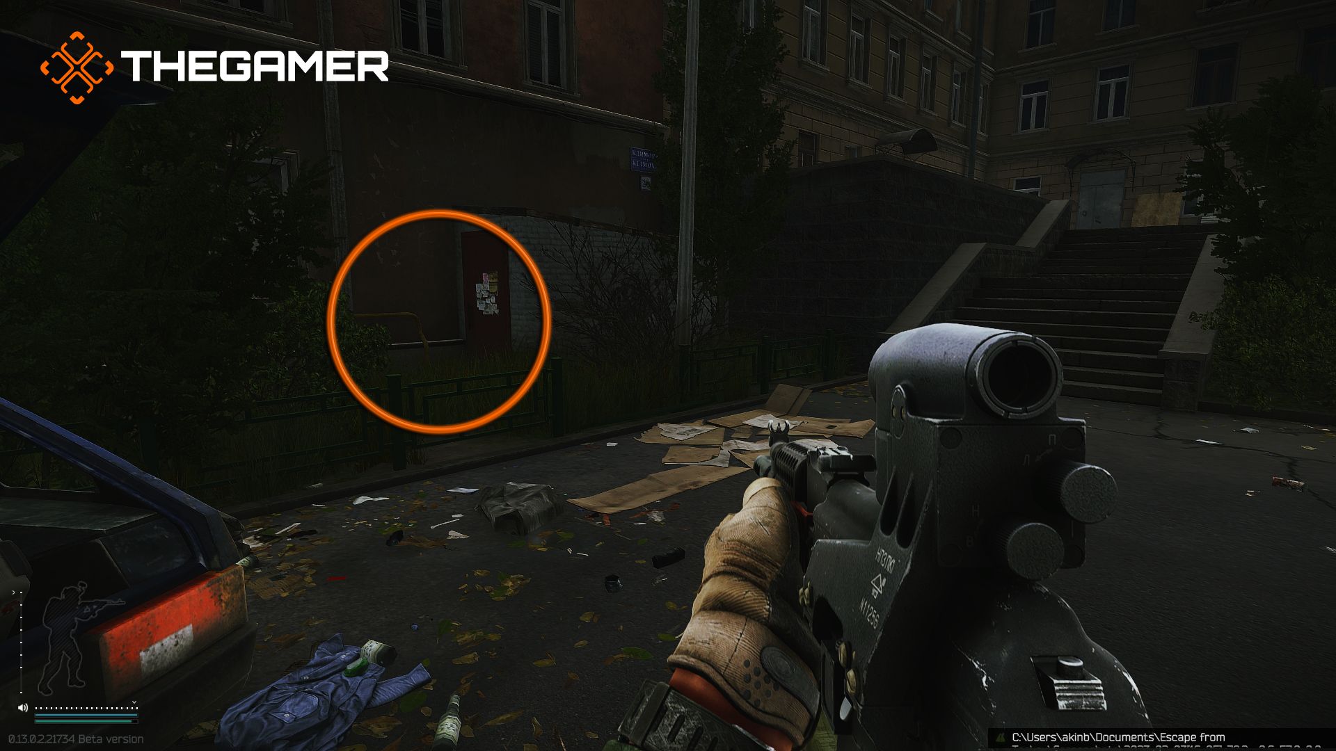 Escape From Tarkov Basement Descent Extraction Close Shot