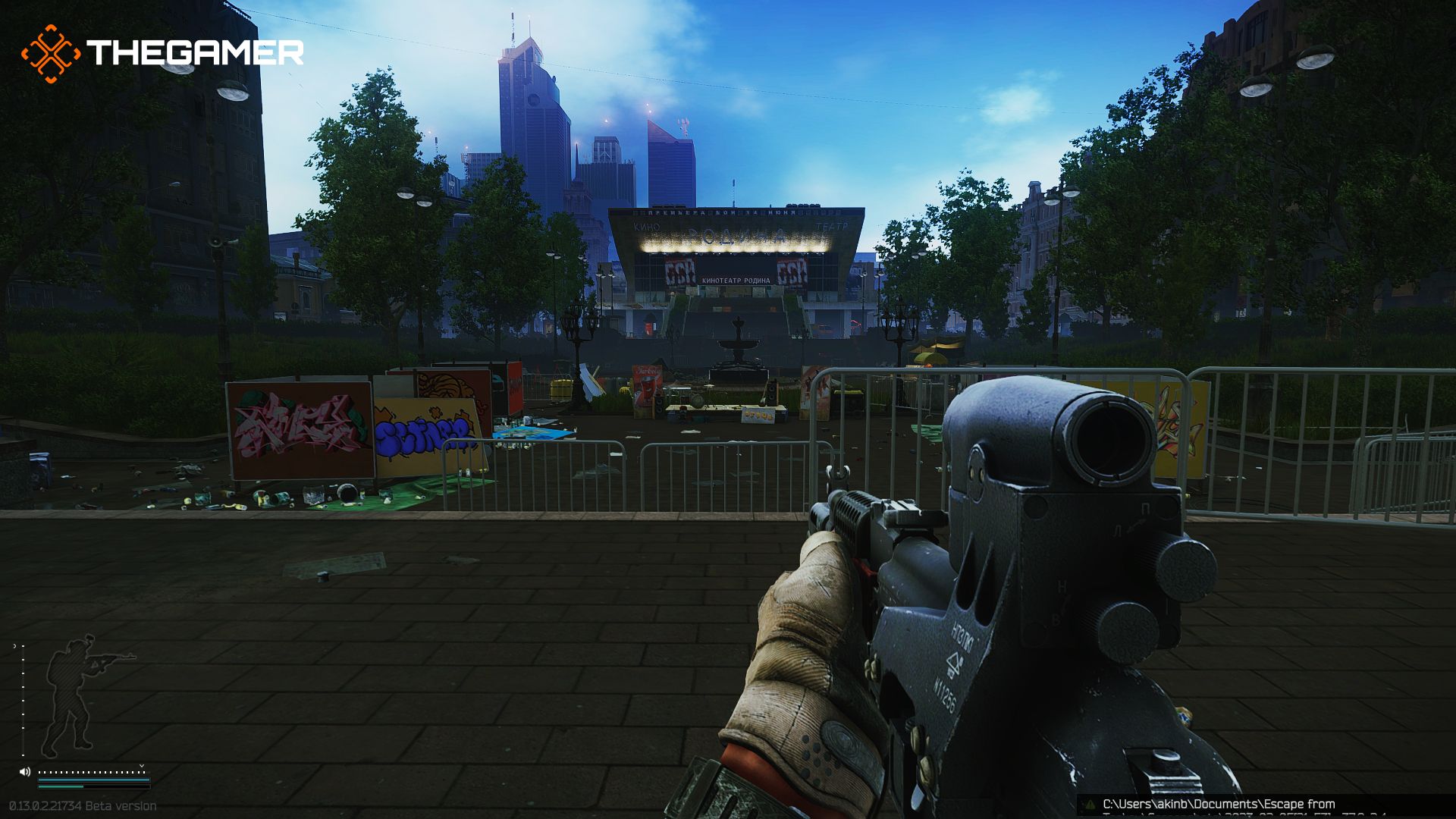 Escape From Tarkov Cinema Hotspot Wide Shot