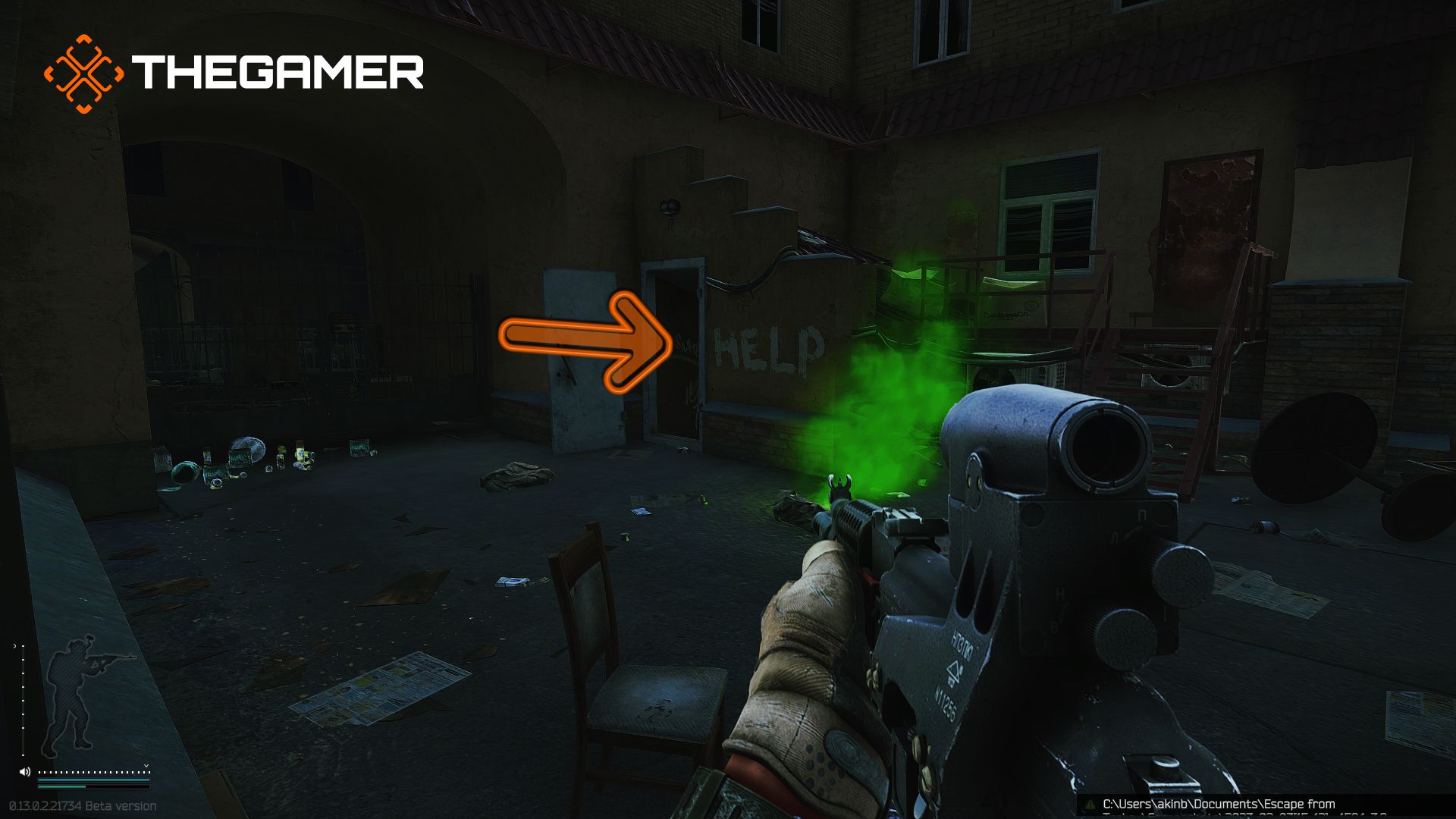 Escape From Tarkov Courtyard Extraction Close Shot