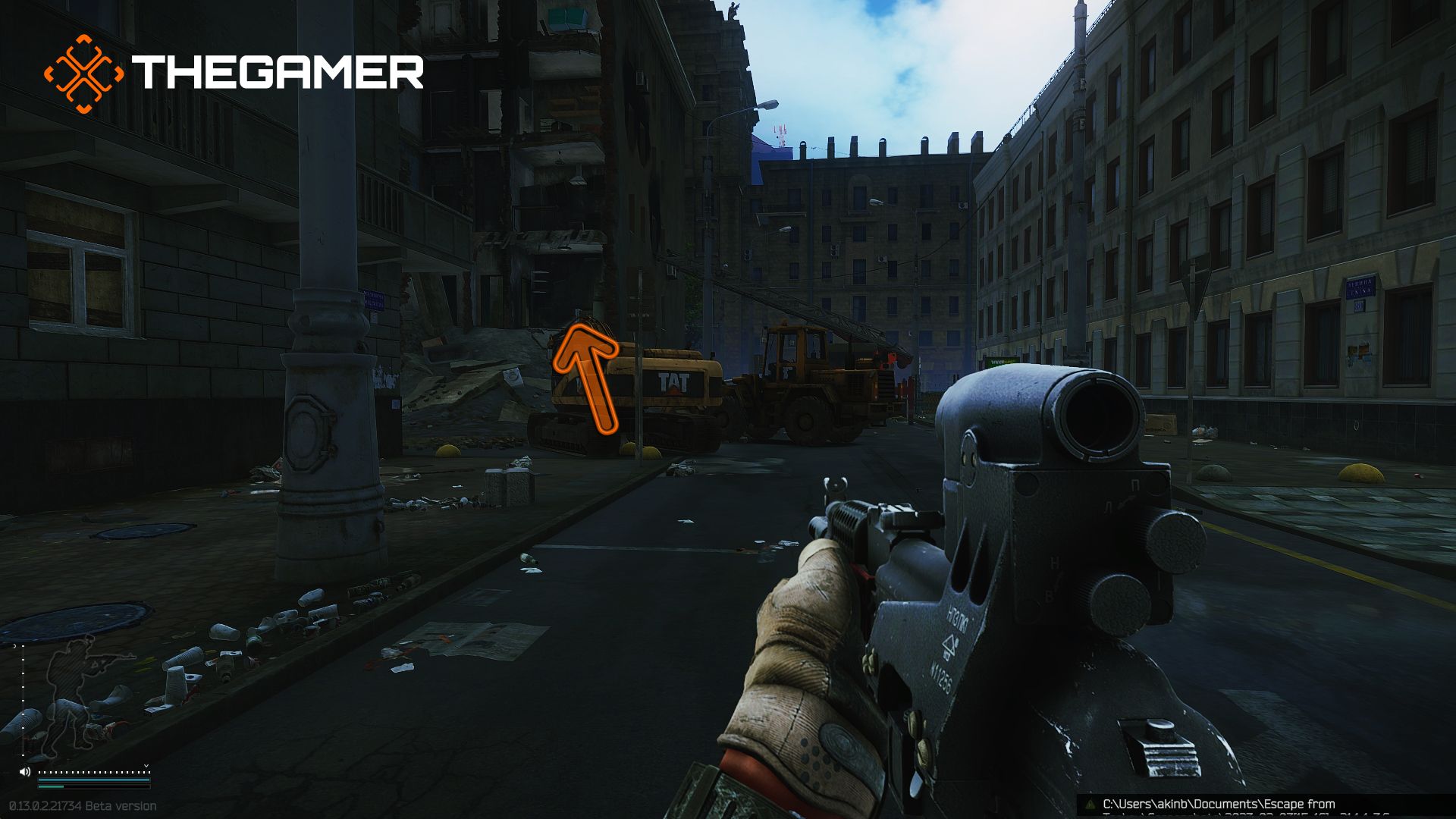 Escape From Tarkov Damaged  House Extraction Outsite Image