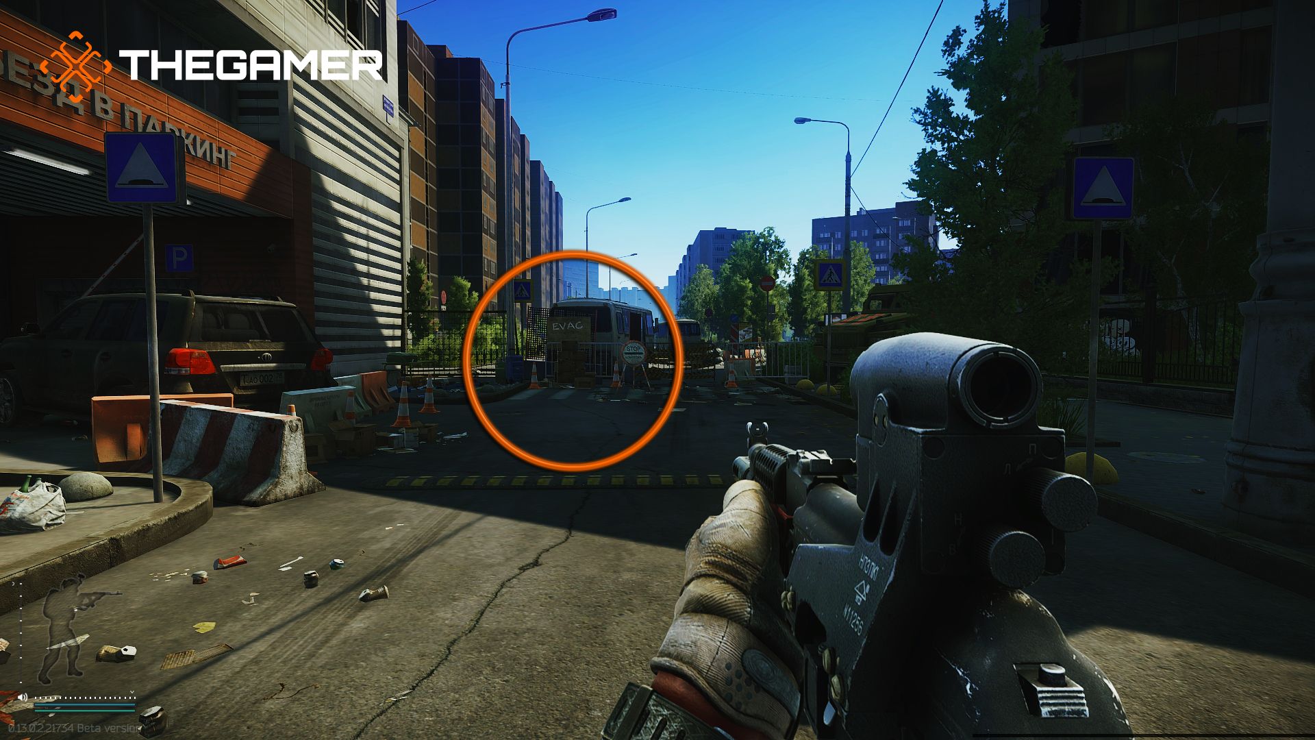 Escape From Tarkov Evacuation Zone Extraction Close Shot