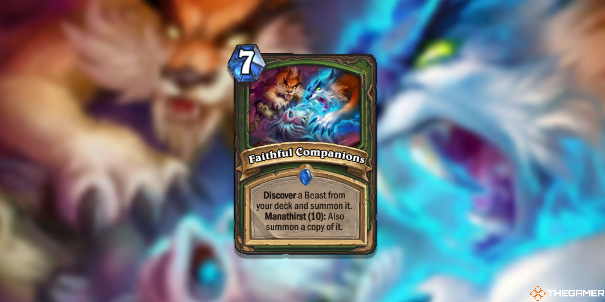 Faithful Companions Hearthstone Card
