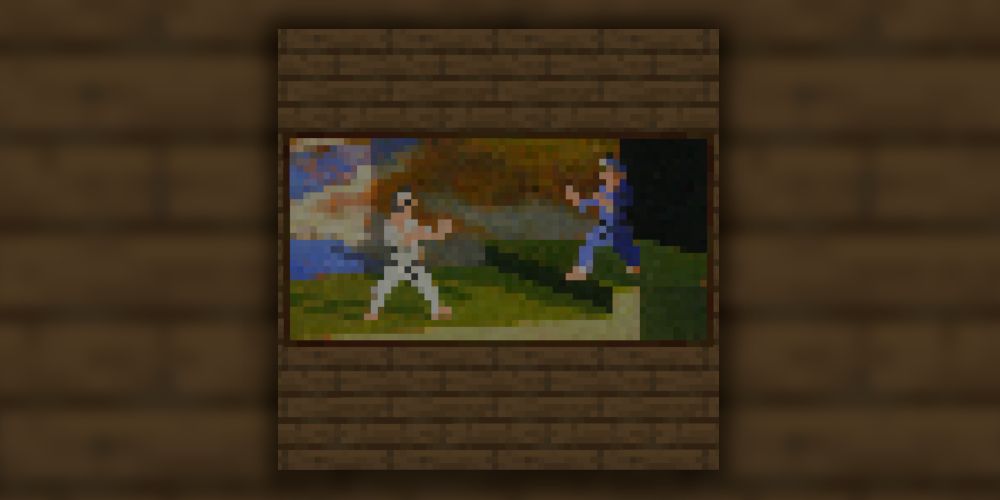 Fighters Minecraft Painting