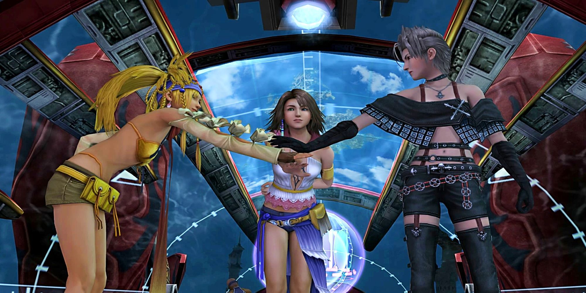 Final Fantasy X-2 Yuna Rikku and Paine