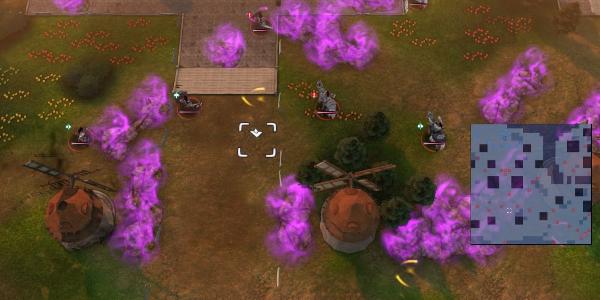 Fire Emblem Engage - Florra Port map screen before the fight