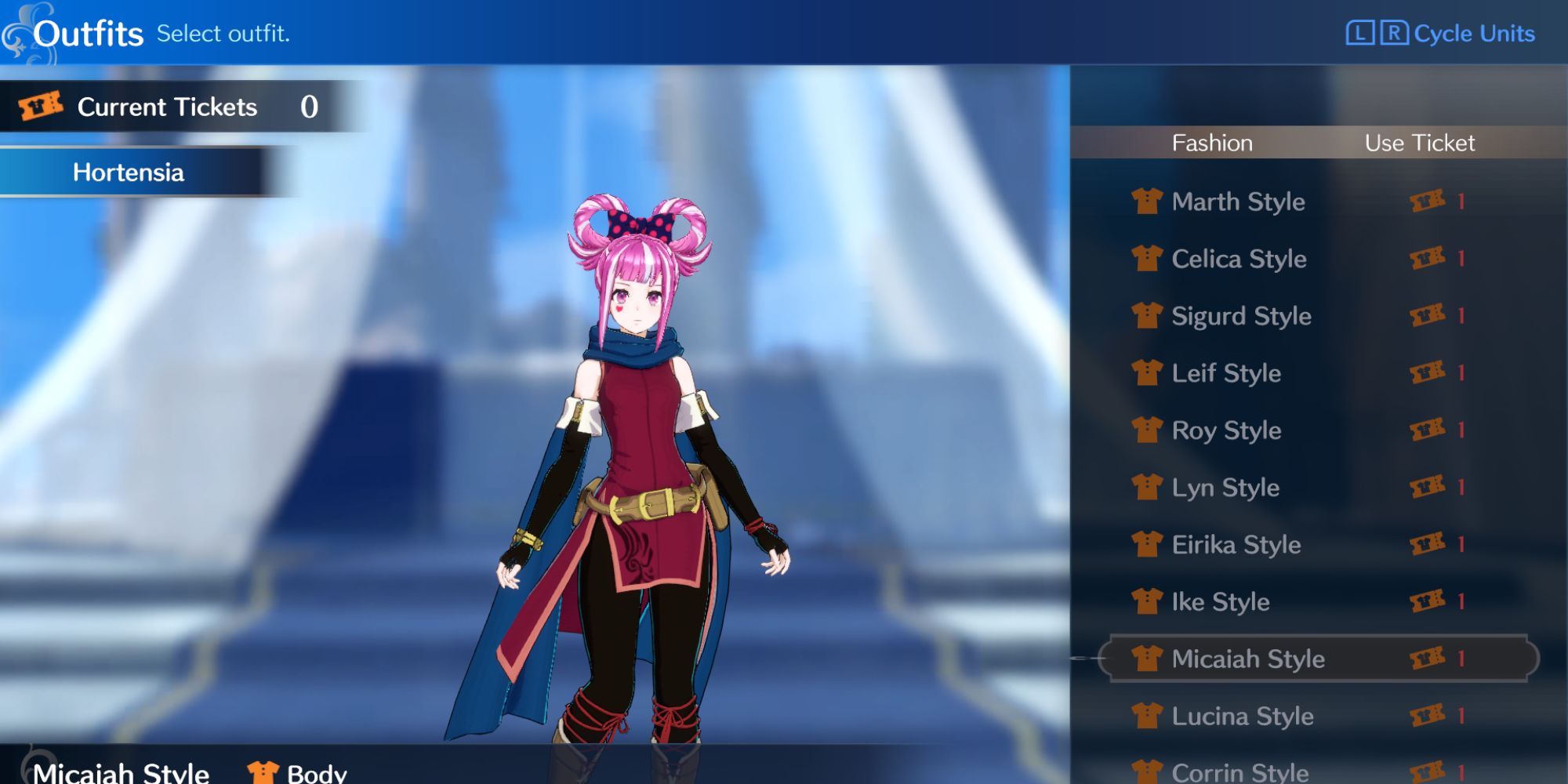 Fire Emblem Engage - Micaiah Style on Hortensia