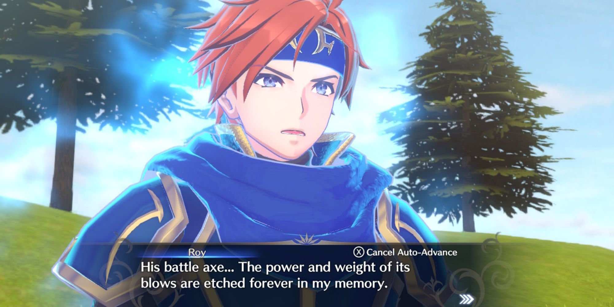 Fire Emblem Engage - roy in his paralogue