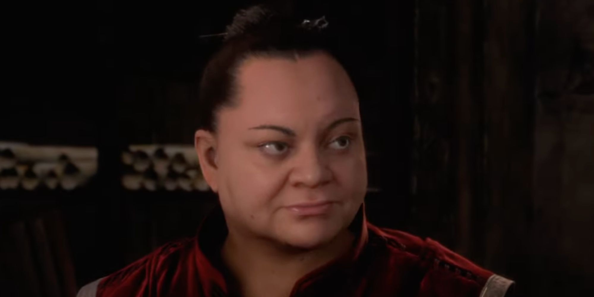 Forspoken Johedy introduces herself to Frey in the archive