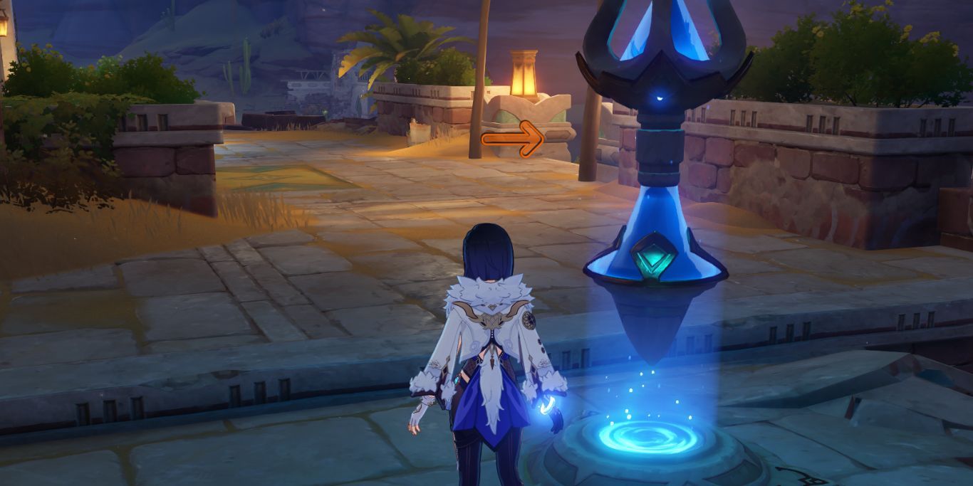 Genshin Impact Aaru Village Teleport Waypoint