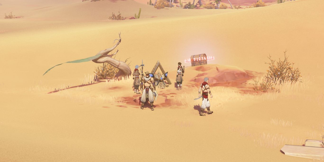 Genshin Impact Eremite Group With Common Chest