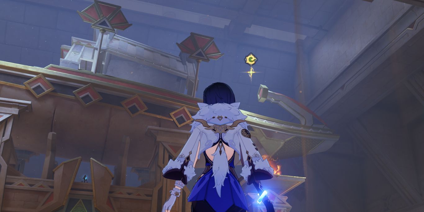 Genshin Impact Grapple Near Soulferry