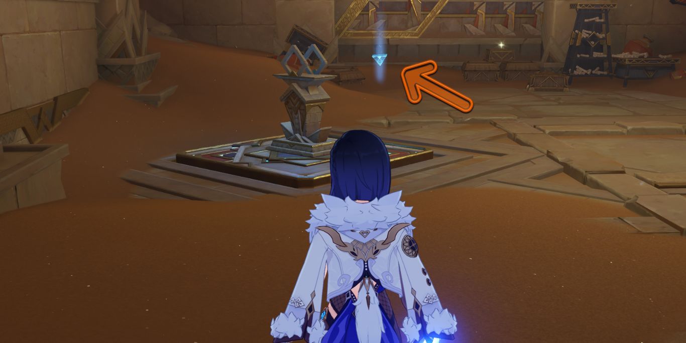 Genshin Impact Pointing At Blue Prism