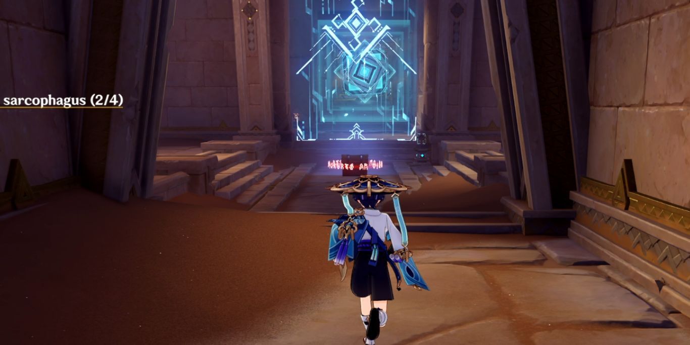 Genshin Impact Room With Fan And Chest