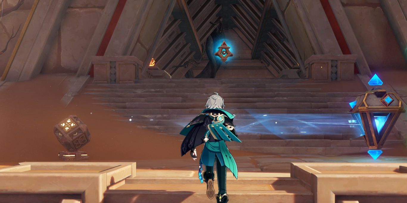 Genshin Impact Temple Of Gurabad Activation Device Location