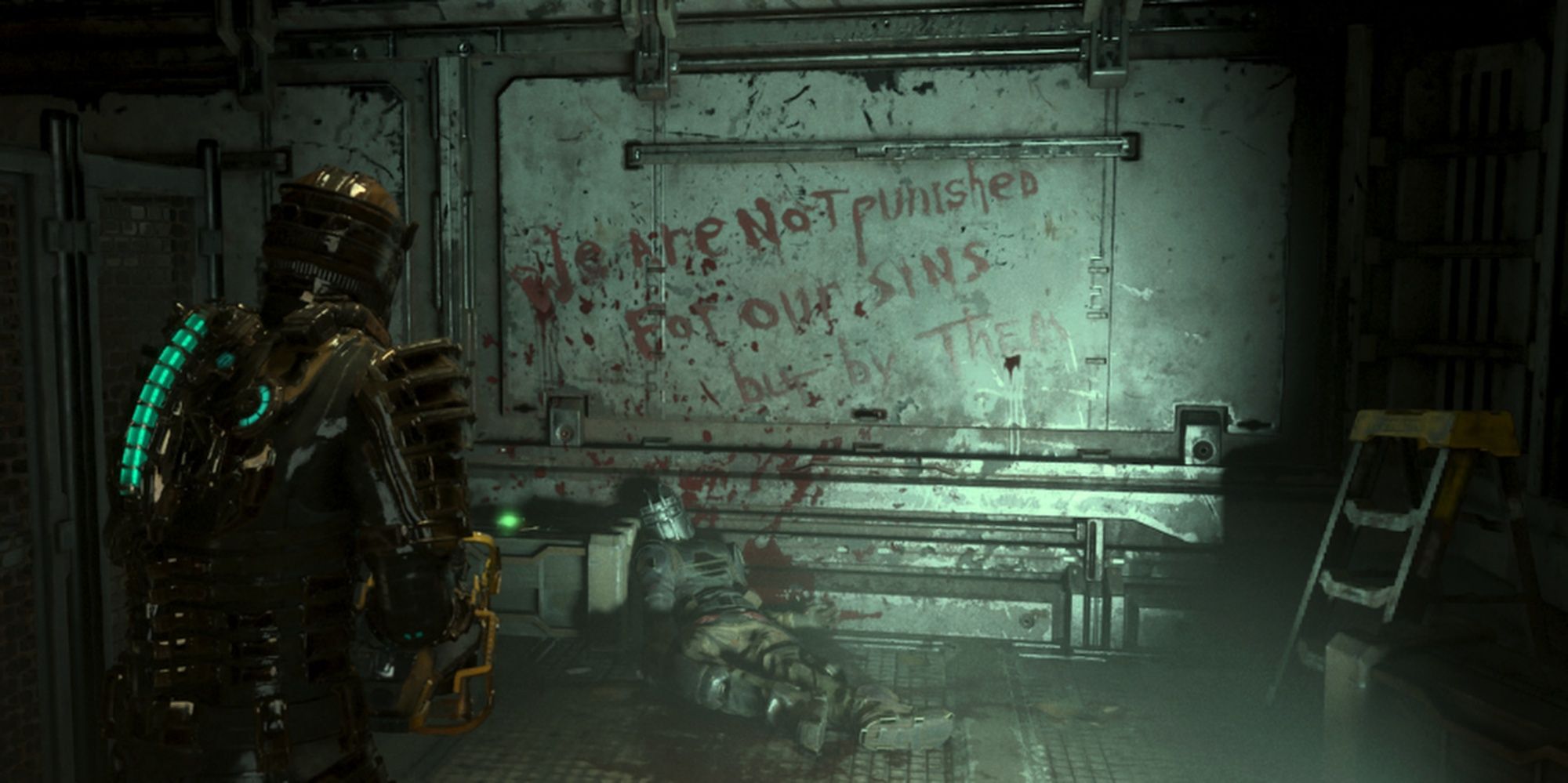 Dead Space: Bathroom Graffiti