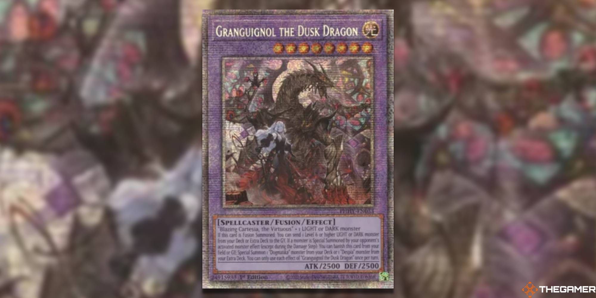 Blazing Cartesia, The Virtuous Standing In Front Of Granguignol