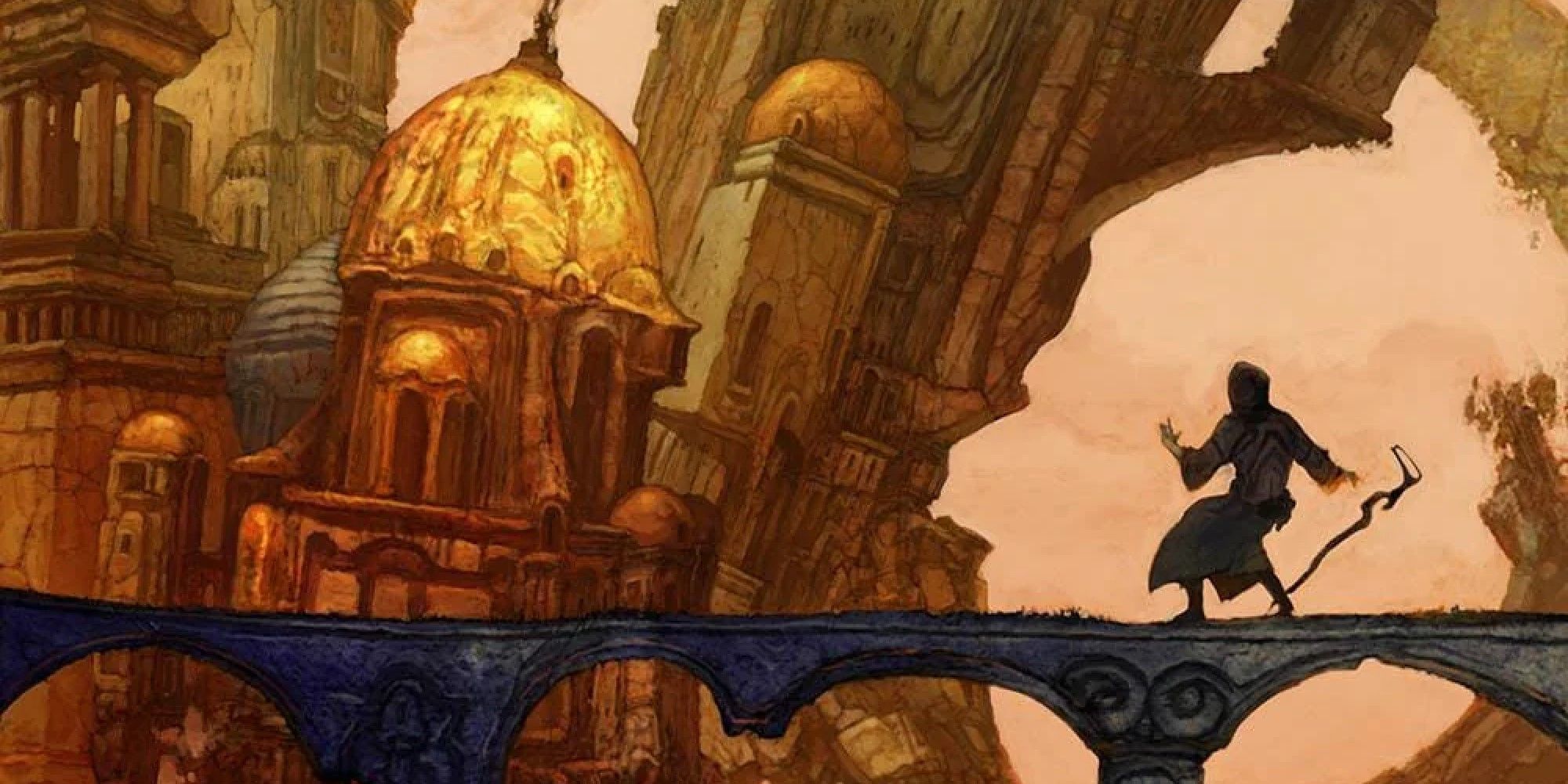 Artwork from a card from the expansion Guildpact in Magic: The Gathering.