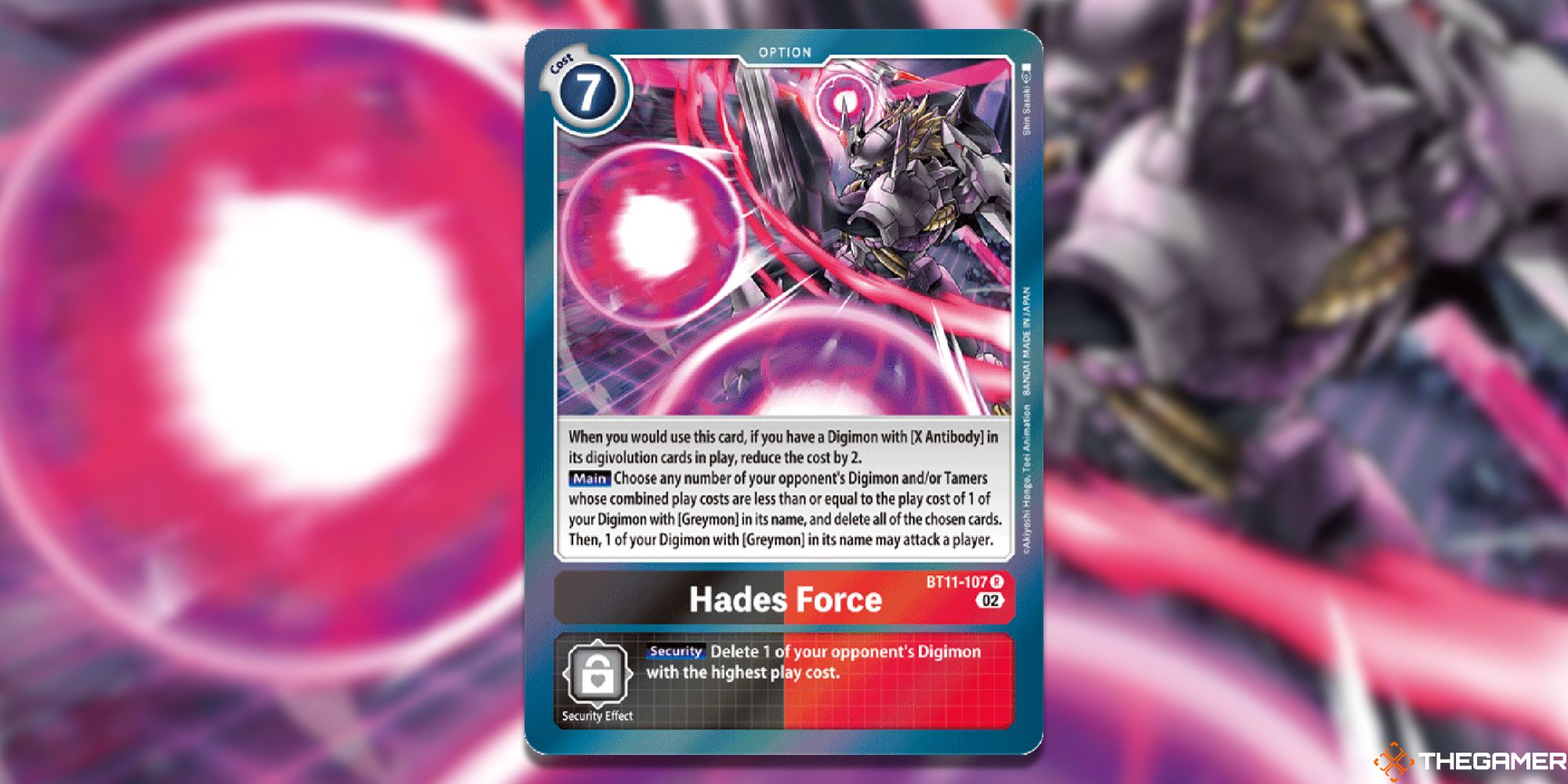 hades force full card bt11 dimensional phase digimon card game