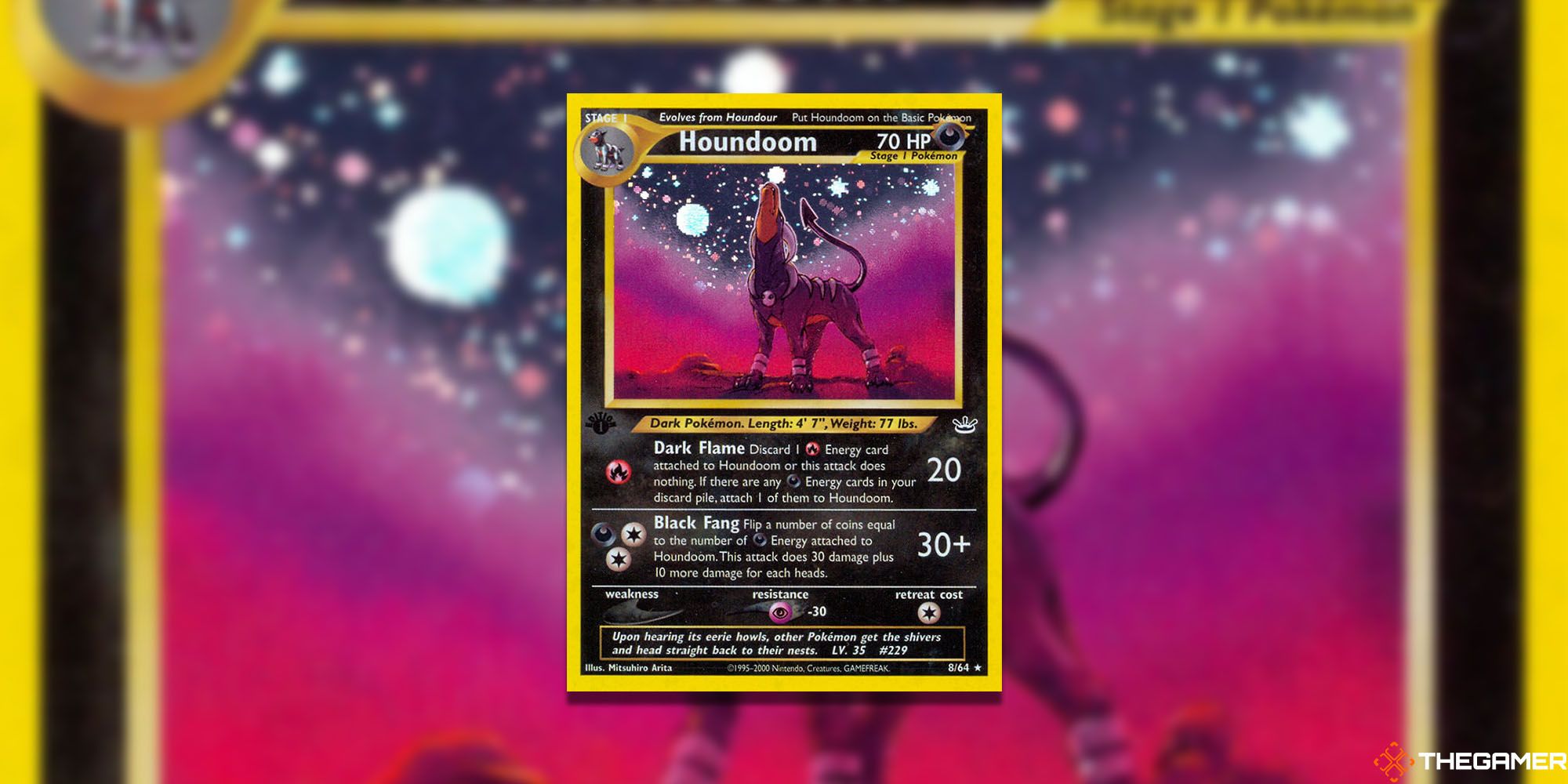 Houndoom (Neo Revelation #8) Pokemon TCG Card